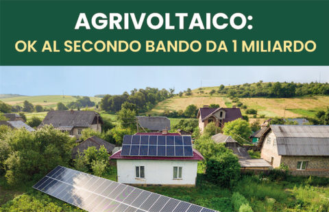 Agrivoltaico: via libera al secondo bando da 1 miliardo.