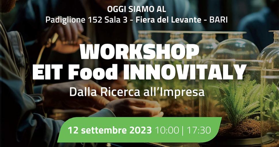 Un giorno con EIT Food InnovItaly